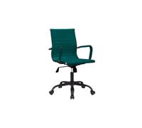 Silla de oficina ergonómica 89-99x64 cm Lucy Velvet verde