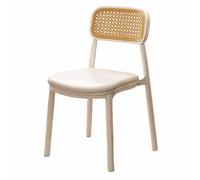 Silla de Oficina ergonómica Adecuada para Personas Altas, Ideal para escritorios, Estudio o Trabajo(White,Upholstered)