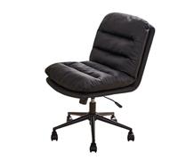 Silla de oficina ergonómica ajustable con respaldo acolchado, silla de escritorio rodante para oficina en casa, mesa de maquillaje, sala de estudio, cómoda silla de computadora