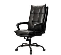 Silla de oficina ergonómica con reposabrazos abatibles, altura ajustable y función de inclinación para espacios de trabajo en el hogar y la oficina