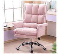 Silla de oficina ergonómica con respaldo alto con función de inclinación y ruedas para uso doméstico y ejecutivo