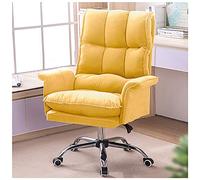 Silla de oficina ergonómica con respaldo alto con función de inclinación y ruedas para uso doméstico y ejecutivo