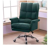 Silla de oficina ergonómica con respaldo alto con función de inclinación y ruedas para uso doméstico y ejecutivo