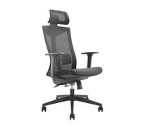 Silla de Oficina ergonómica con Ruedas y Soporte Lumbar, Silla giratoria, Regulable en Altura, función de inclinación del Respaldo Silla de Escritorio, Carga máxima 150 kg (Silla de Oficina, 1)
