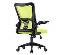 Silla de Oficina ergonómica de Malla: cómoda Silla de Escritorio ejecutiva Ajustable con función giratoria para Uso en el hogar y la Oficina, largas Horas de Trabajo (Verde).