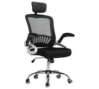 Silla De Oficina Ergonómica De Malla con Asiento Y Respaldo Transpirables; Silla para Videojuegos con Reposacabezas Y Reposabrazos Elevables, Ideal para Jugar A Videojuegos Y para La Oficina En Casa