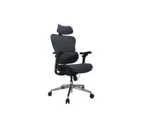 Silla de oficina ergonomica equip 651050 premium color negro azulado t