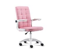 Silla de oficina ergonómica giratoria, resistente, con respaldo medio, ideal para trabajar en casa, usar la computadora o jugar videojuegos. Giro de 360 grados, capacidad de peso máxima de 2