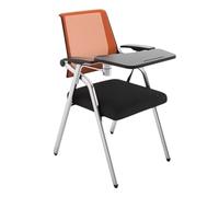Silla de Oficina ergonómica Plegable con reposabrazos, Asiento Acolchado y Respaldo Ajustable, Ideal para Trabajar con computadora, Pintar o Trabajar de pie en escritorios.