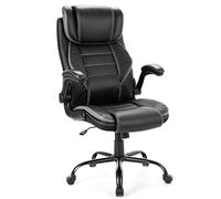 Silla de oficina ergonómica, silla de escritorio con soporte lumbar 3D, reposabrazos ajustables, reposacabezas y ruedas sin arañazos, silla de ordenador de 160 kg, cómoda silla giratoria para oficina
