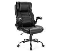 Silla de oficina ergonómica, silla de escritorio con soporte lumbar 3D, reposabrazos ajustables, reposacabezas y ruedas sin arañazos, silla de ordenador de 160 kg, cómoda silla giratoria para oficina