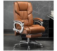Silla de Oficina Giratoria de 360°, Silla de Escritorio con Respaldo y reposapiés, reposabrazos de conexión, Silla de computadora reclinable de 90°-135°