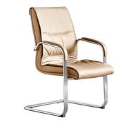 Silla de oficina grande y alta, diseño resistente con soporte lumbar, respaldo alto para computadora, silla ejecutiva de cuero