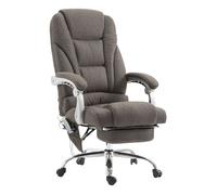Silla de oficina masajeante pacific en tela 68x64x118 cm