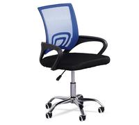 Silla De Oficina MUWO 'Director' Con Ruedas Navy Nueva