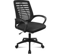 Silla de Oficina o Escritorio Ergonómica con Ruedas y Soporte Lumbar. Juvenil. Altura Regulable