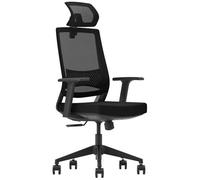 Silla de oficina para personas mayores SE1000 (negra) - CROMAD