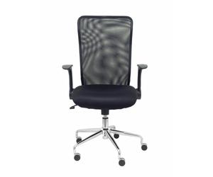 Silla de oficina Piqueras y Crespo Minaya ergonómica con respaldo de malla y brazos ajustables