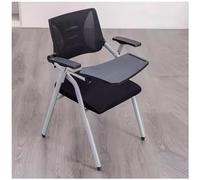 Silla de oficina plegable con reposabrazos, asiento de conferencias y entrenamiento, taburete de escritorio compacto para personal, muebles de oficina plegables portátiles