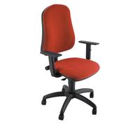 Silla de oficina unisit cp simpel color rojo