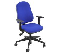 Silla de oficina unisit sincro simpel color azul