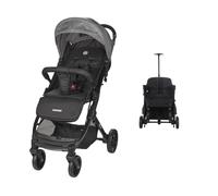 Silla de paseo compacta ZOE a partir de 6 meses - 22 kg máx., ligera y fácil de manejar - se pliega con una sola mano - cubrepiernas, burbuja de lluvia y bolsa de transporte incluidos (Zoe kaki)
