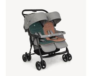 Silla de Paseo Doble Joie Aire Twin Pebble con Protector de Lluvia
