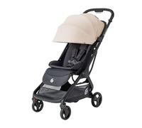 Silla de paseo Ergobaby Metro 3 con función reclinable, apta desde el nacimiento hasta los 22 kg (0-4 años), Plegable, compatible con silla de coche, con asiento ergonómico, Natural Beige