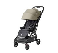 Silla de paseo Ergobaby Metro 3 con función reclinable, apta desde el nacimiento hasta los 22 kg (0-4 años), Plegable, compatible con silla de coche, con asiento ergonómico, Soft Olive
