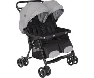 Silla de Paseo Gemelar Ligera Graco DuoRider Steeple Gris