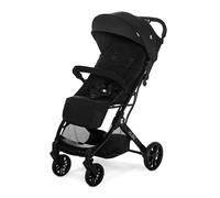 Asalvo KUBIC 2 Silla de paseo, Carrito Bebé, Ligera, Compacta, Plegado con una Mano, Ruedas Grandes, Amortiguación, Reclinable, Apta Cabina, SPF50+, Asa Trolley, Carga máxima 23 kg, Negro