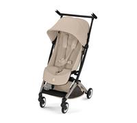 CYBEX Gold Silla de Paseo LIBELLE Tamaño Equipaje de Mano, De 6 Meses a 4 Años Aprox. (Máx. 22 kg), Ultraligera (Solo 6 kg), Sistema de Arnés con Una Sola Mano, Almond Beige