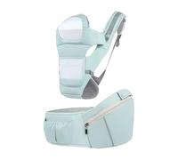 | Silla de Paseo Ligera Ajustable con Arnés Integrado | Soporte Infantil Seguro - 0-36 Meses Viajes Senderismo Avión Registro Mamá Papá