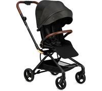 Silla de Paseo Ligera MoMi Reversible 360° Adelle Negro Oro Capacidad 22 Kg