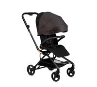 Silla de paseo MoMi ADELLE para niños a partir de 6 meses (hasta 22 kg), silla de paseo plegable con asiento de 360° y arnés de 5 puntos, cesta de la compra y asa para transportarla plegada