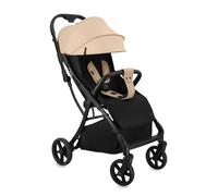 Silla de paseo MoMi PAOLA con sistema de plegado automático, hasta 22 kg de peso del niño, arnés de 5 puntos, cesta de compra hasta 2 kg, 4 ruedas con suspensión, portavasos