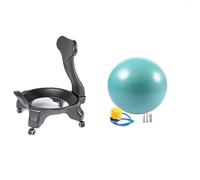 Silla de pelota de yoga resistente para entrenamiento muscular central, ejercicio y fitness en casa u oficina