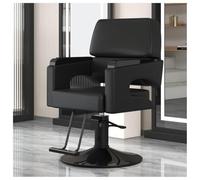 Silla de peluquería ajustable con reposapiés, giratorio 360 grados, hidráulica para salón y estudio de cosméticos