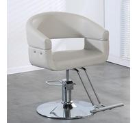 Silla de peluquería con asiento elevador, ideal para salones de belleza y barberías