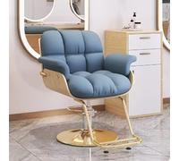 Silla de peluquería de alta gama, taburete de salón con elevación y rotación, diseño grueso para cortar el cabello