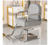 Silla de peluquería hidráulica ajustable con giro de 360° y reposapiés para salón profesional y spa de belleza