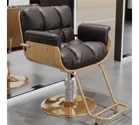 Silla de peluquería hidráulica, asiento giratorio ajustable de 360° para hombres y mujeres, cómoda silla de belleza para salones y spas