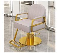 Silla de peluquería hidráulica con reposapiés giratorio y ajustable para el hogar y salones de belleza profesionales