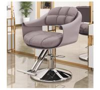 Silla de peluquería hidráulica profesional giratoria de 360° con altura de asiento ajustable para barbería y spa
