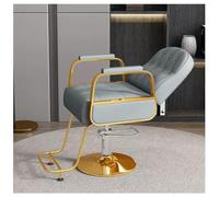 Silla de peluquería hidráulica reclinable, silla de salón giratoria de 360 grados para corte y equipo de champú