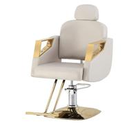 Silla de peluquería hidráulica, rotación de 360 grados, piel ajustable, para salón, spa, tienda de tatuajes