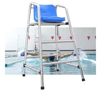 Silla de playa comercial de acero inoxidable, taburete de bar desmontable junto a la piscina para uso en interiores y exteriores en jardines, patios traseros y parques acuáticos