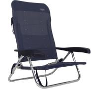 Crespo - Silla de Playa de Aluminio 7 Posiciones AL/221-M - Azul Marino