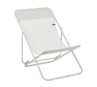 Silla De Playa Maxi Transat Batyline Beige Segale Lafuma Jardín Exterior