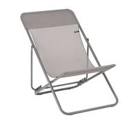 Silla De Playa Maxi Transat Batyline Marrón Tierra Titán Lafuma Jardín Exterior
